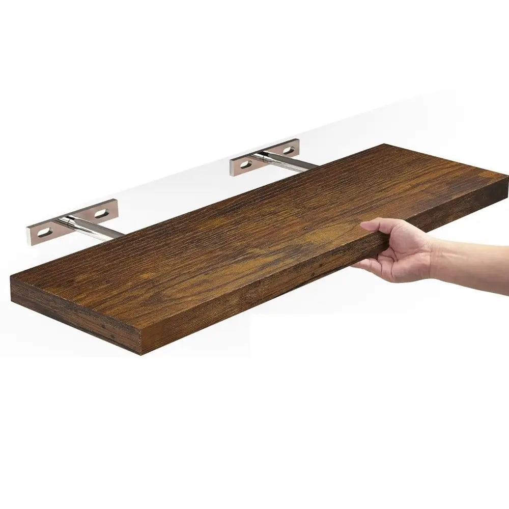 Wooden Hanging Storage Shelves