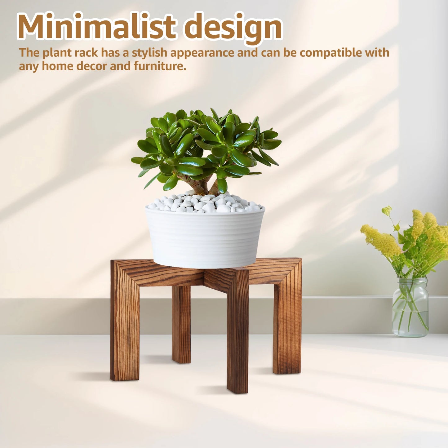 Indoor Wooden Plant Stand