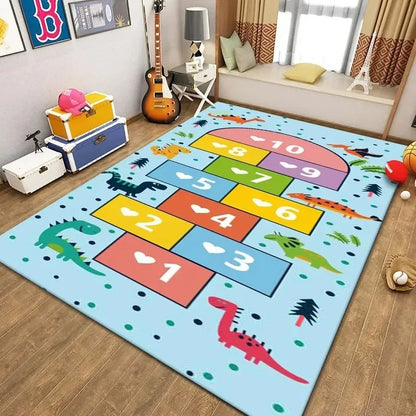 Cartoon Game Area Rug