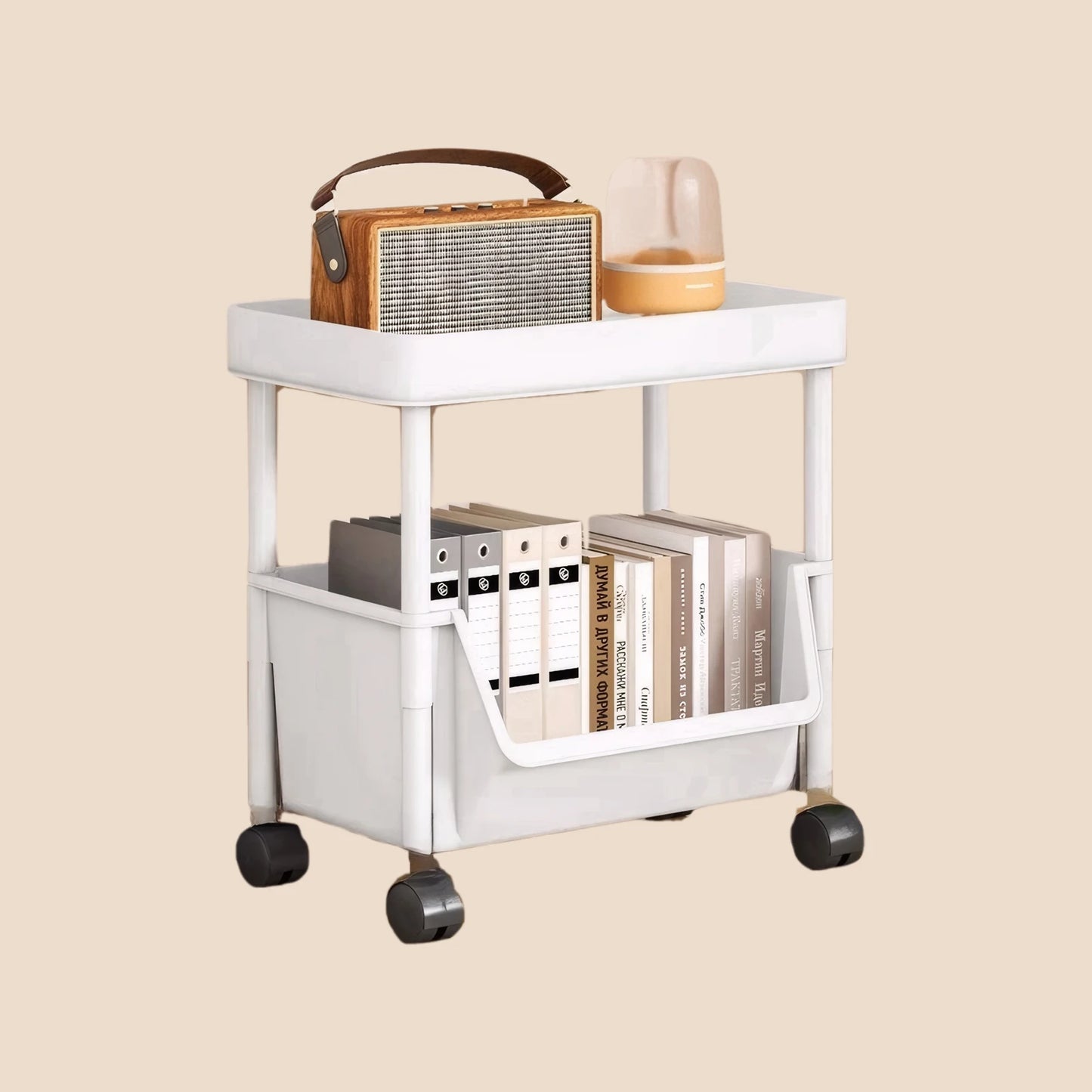 8 Different Type Shelving with Wheels