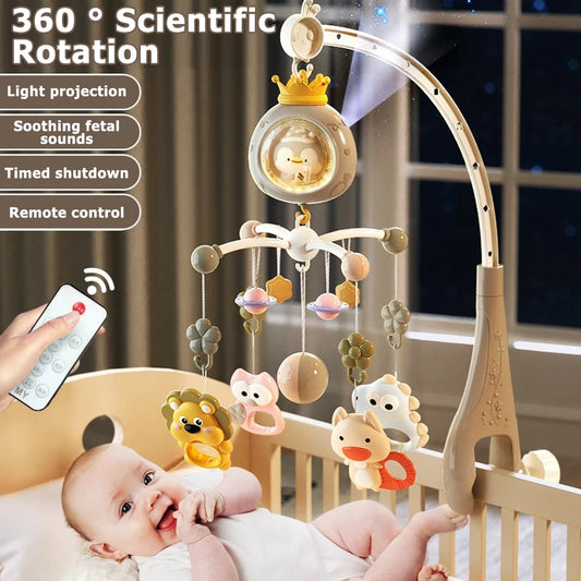 Baby Crib Mobile with Projector for Tiny Dream Collection