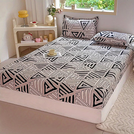 3pcs Printed Bedding Set