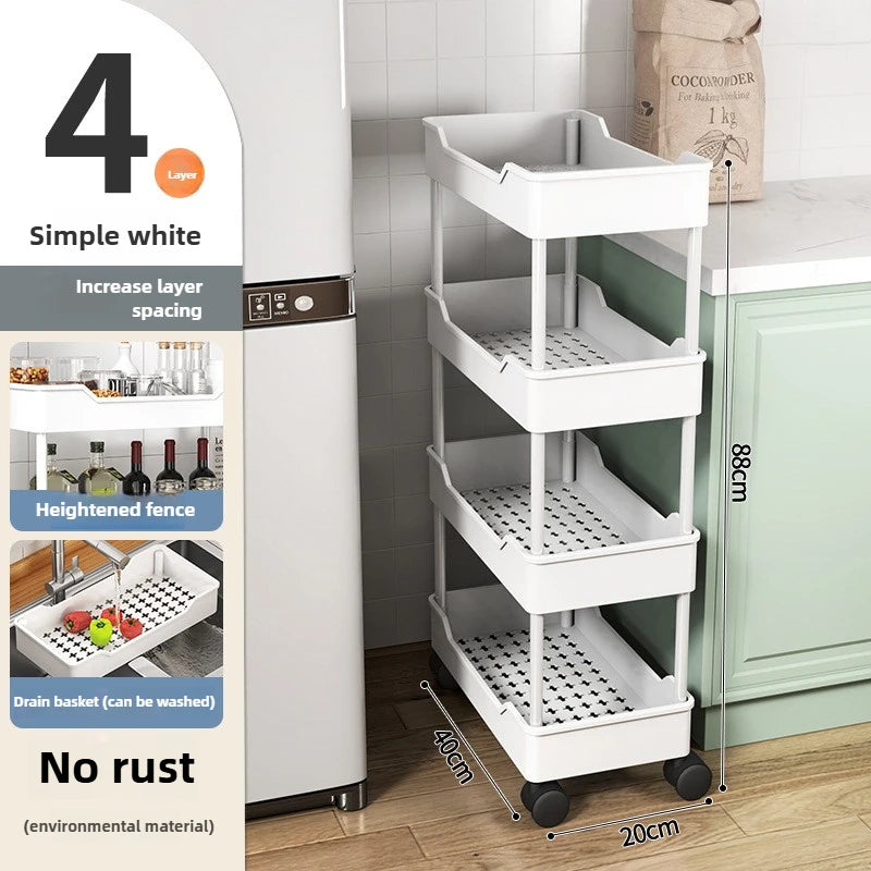 Gap storage rack,