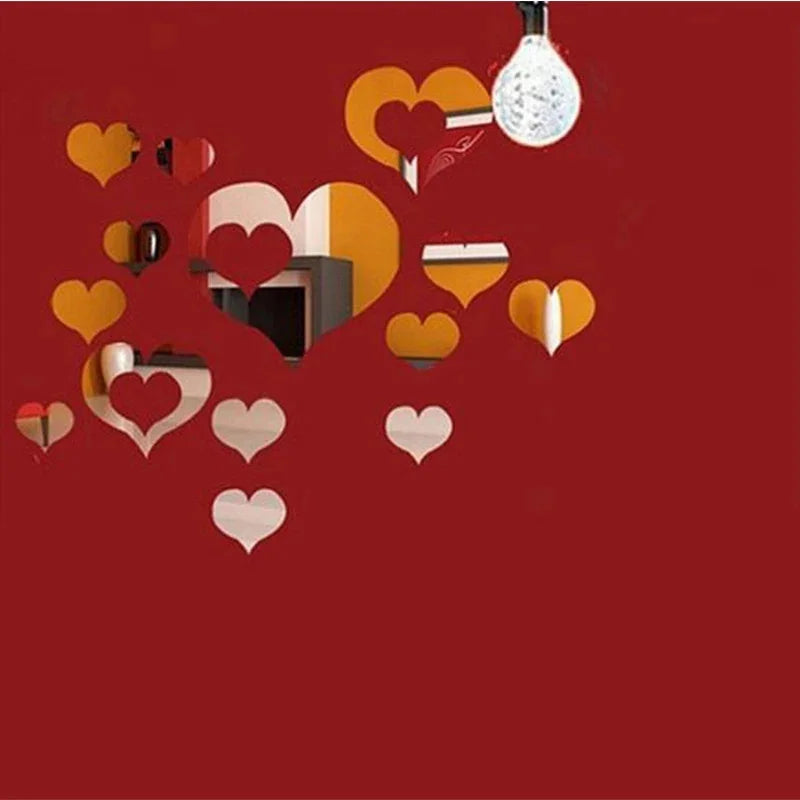 3D Mirror Wall Stickers