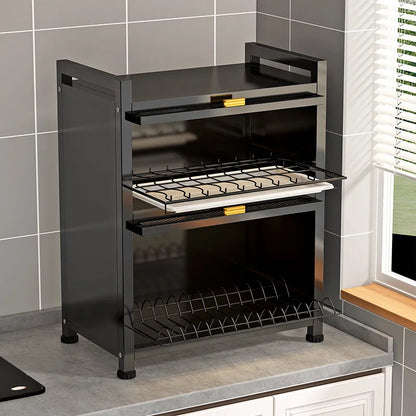 Kitchen cupboard storage box with door