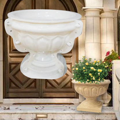 European Flowerpot Mold Plaster