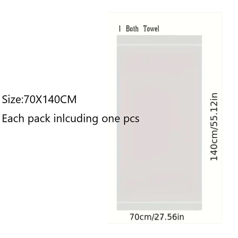 70X140CM Oversized Big Cotton Towels