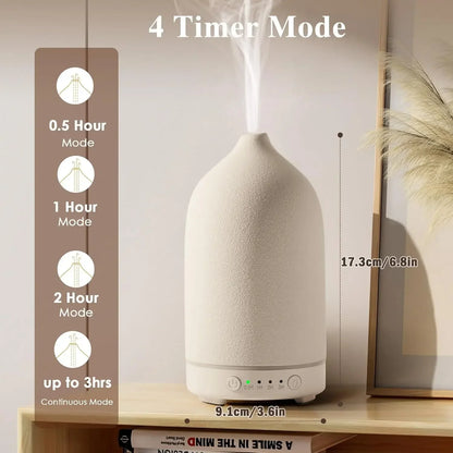 Ceramic Diffuser 100ml Essential Oil Decor