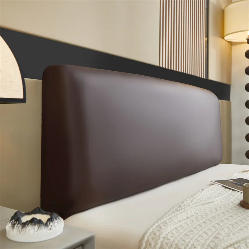 Leather Bed Headboard Cover