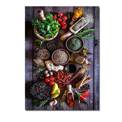 Kitchen Wall Art- Herbs and Spices
