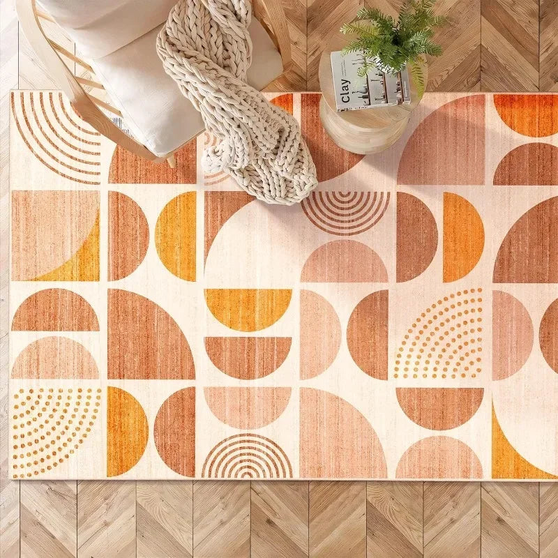 Indoor/Outdoor Boho Washable Area Rugs