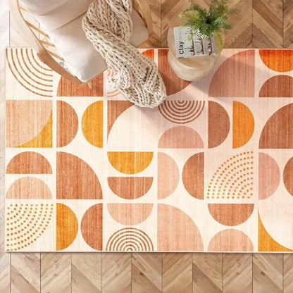 Indoor/Outdoor Boho Washable Area Rugs
