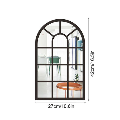 Arched Window Wall Mirror