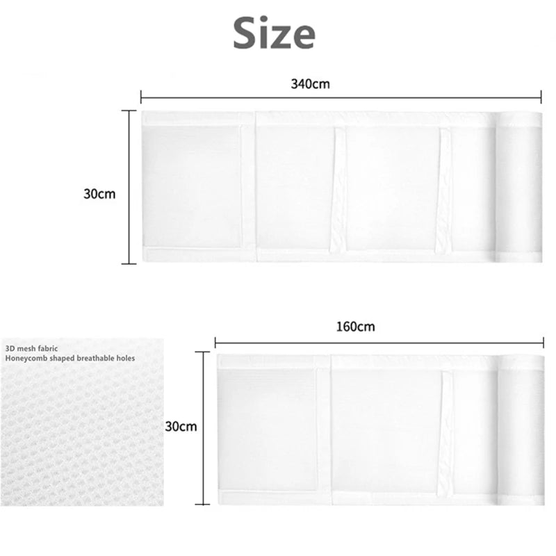 Breathable Infant Bedding Bumpers in Tiny Dream Collection