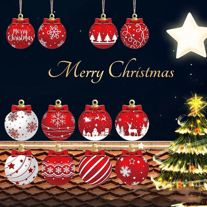2025 Wooden Christmas Ornaments