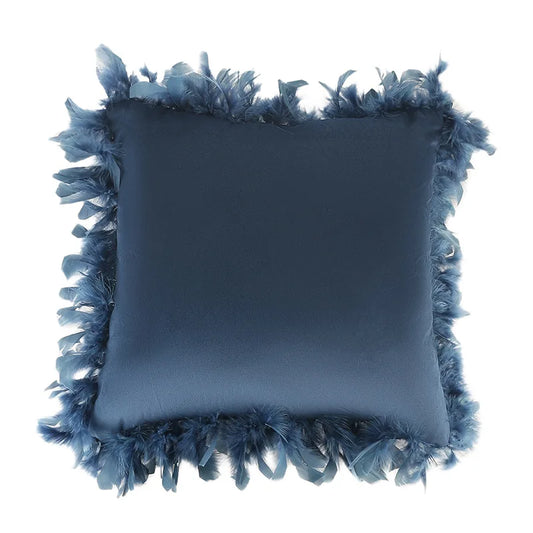Fashion Home Decor Feather Pillow Case