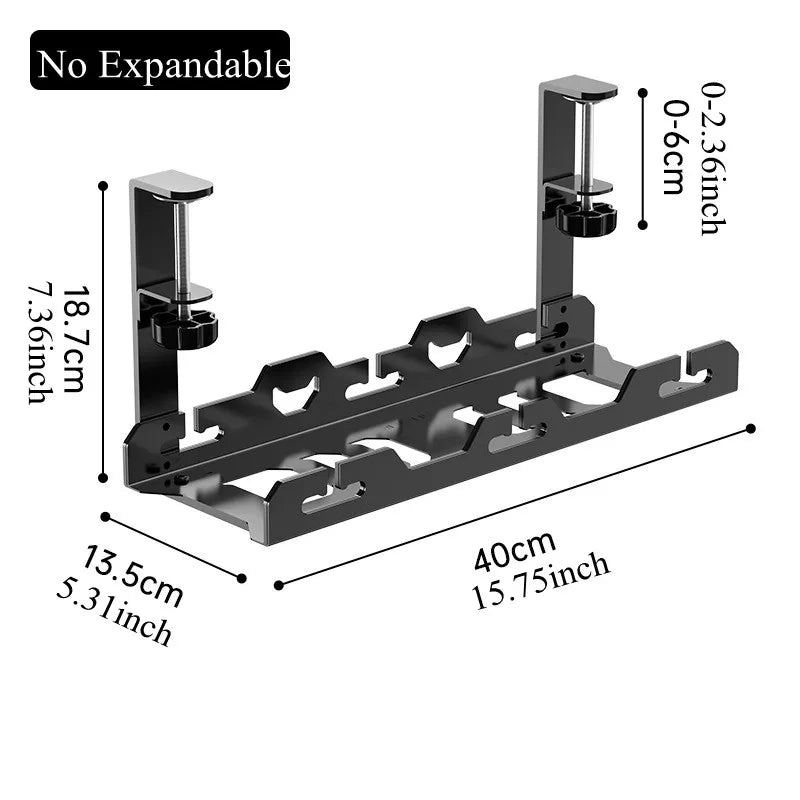 Under Table Storage Rack