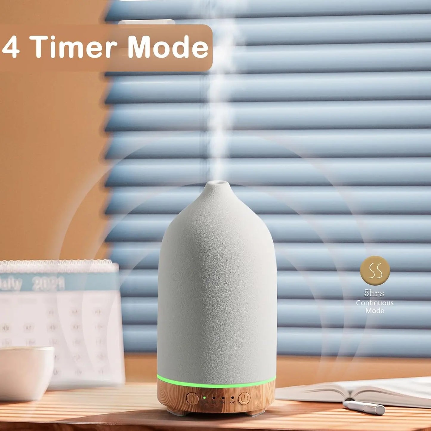 Ceramic Diffuser 100ml Essential Oil Decor
