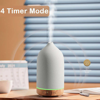 Ceramic Diffuser 100ml Essential Oil Decor