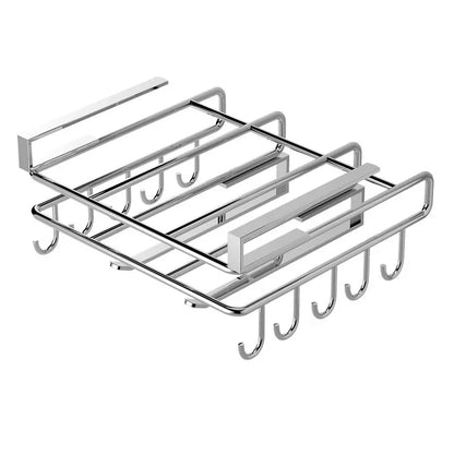 Kitchen Under Cabinet Basket Storage Shelf