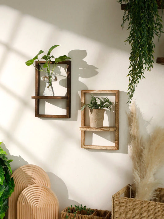 Wooden Floating Shelf