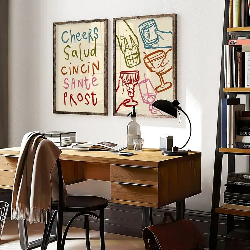 Wine Glass Alcohol Poster