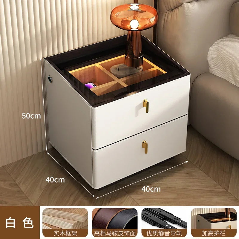 Modern Light Sensor Nightstand
