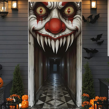 Halloween Decorations Door Cover