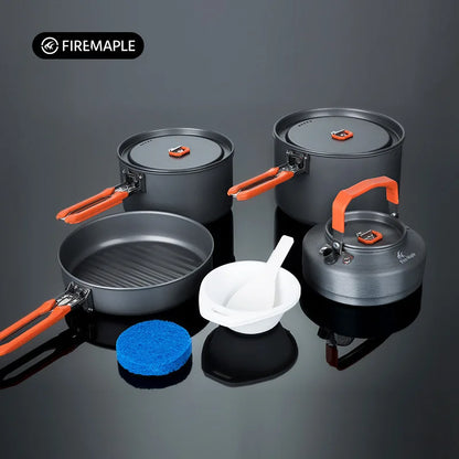 Outdoor Camping Cooker Pot Set