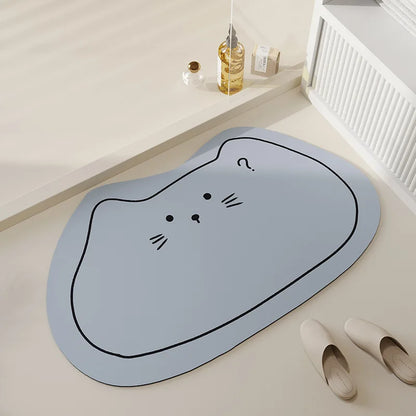 Cat Bathroom Mats