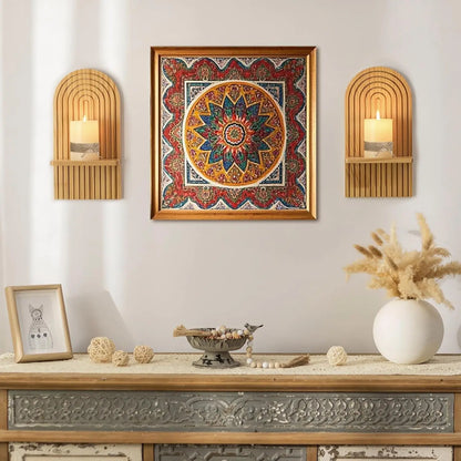 Boho Wooden Shelves