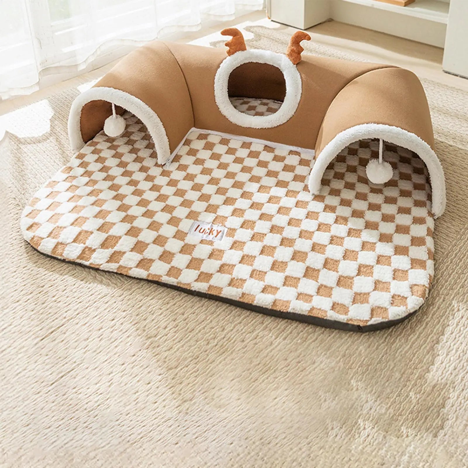 Cat Bed and Play Tunnel