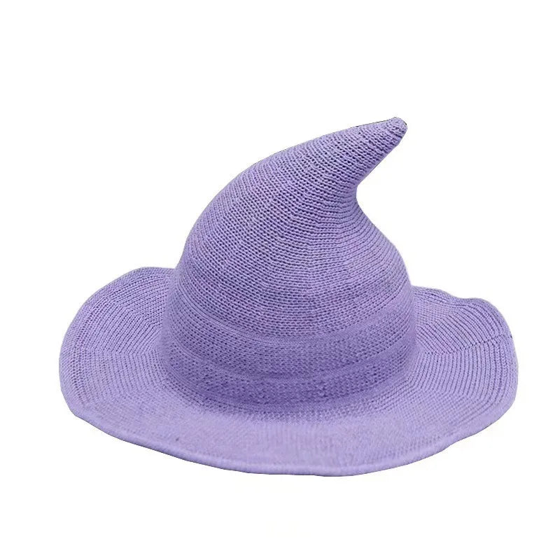 Halloween Vintage Wool Knit Witch's Hat