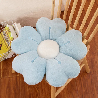 Plush Pillow Comfortable Daisy Flower Shaped