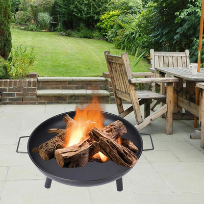 Outdoor Cast Iron Wood Burning Firepit