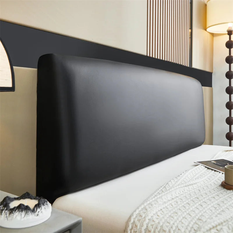 Leather Bed Headboard Cover