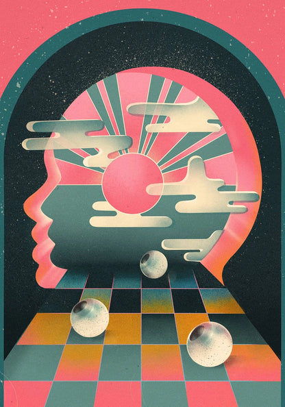 Abstract Futurism Wall Art