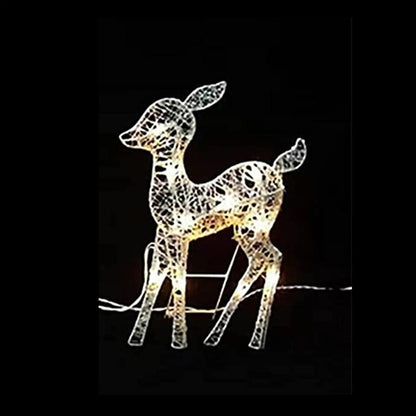 Lighted Deer Christmas Decorations