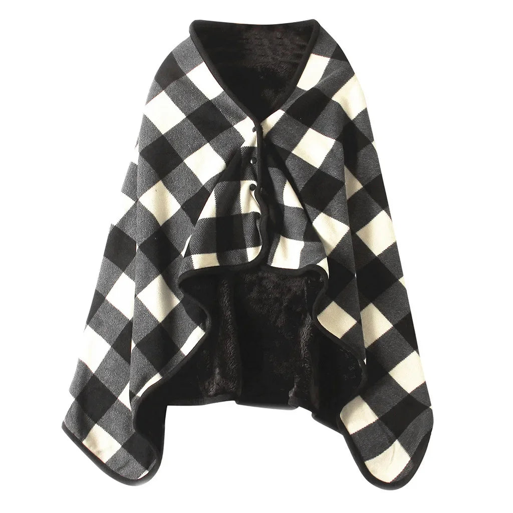 1pc Wearable Blanket Shawl