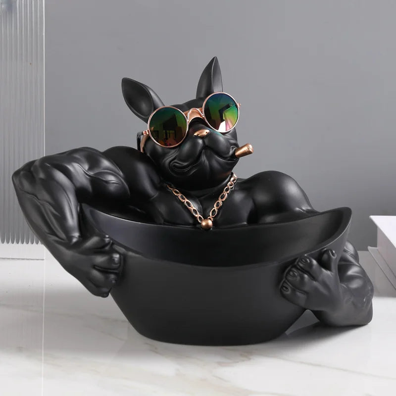 Home Decor Cool Dog Figurine