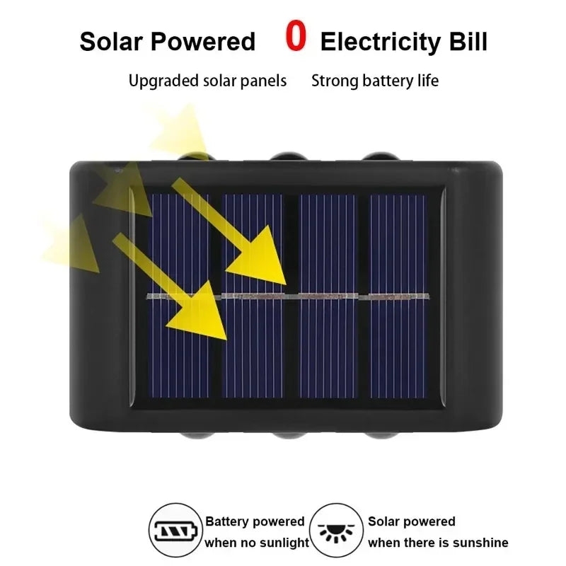 Solar Outdoor Wall Light