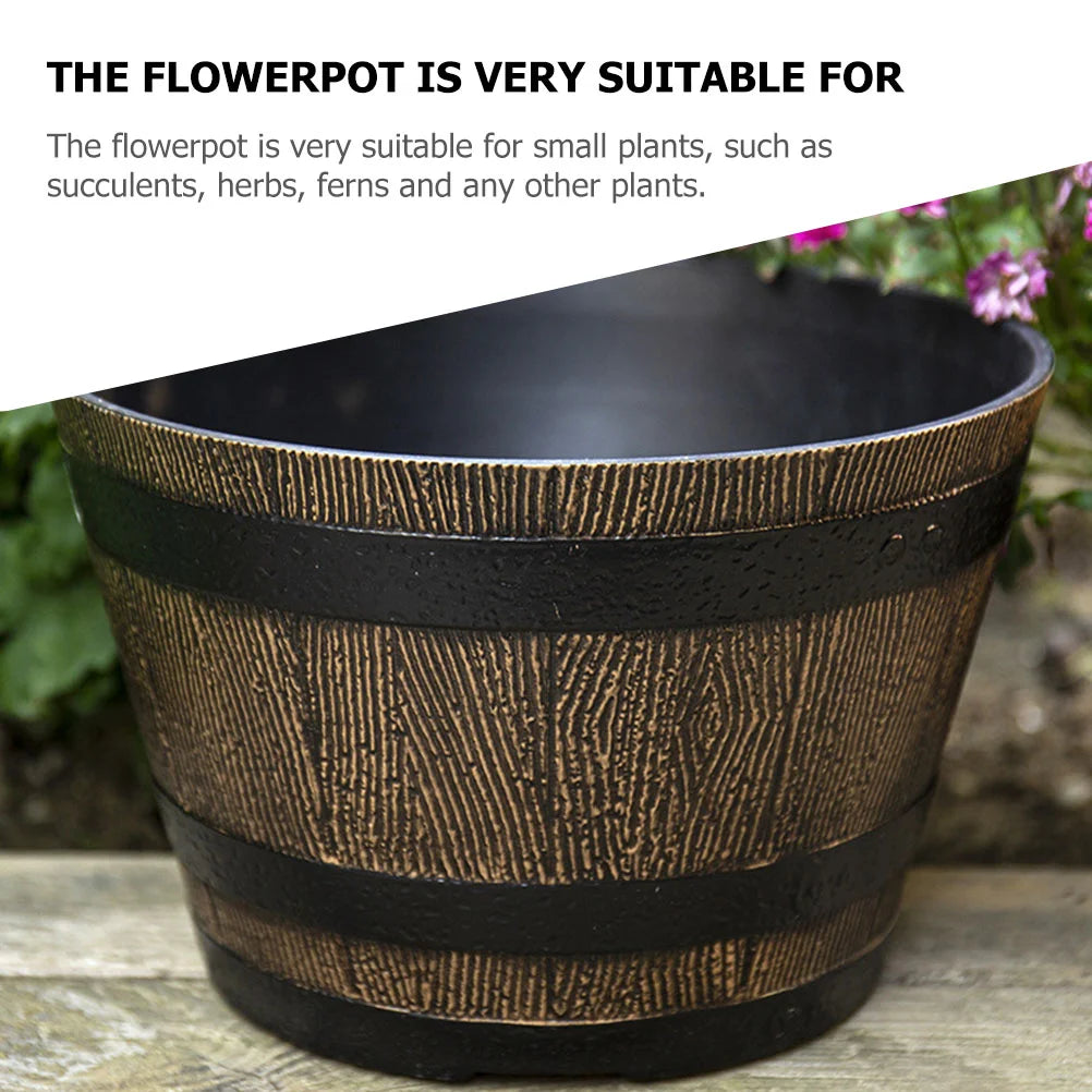 Retro Flower Pot