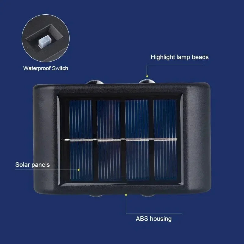 Solar Outdoor Wall Light
