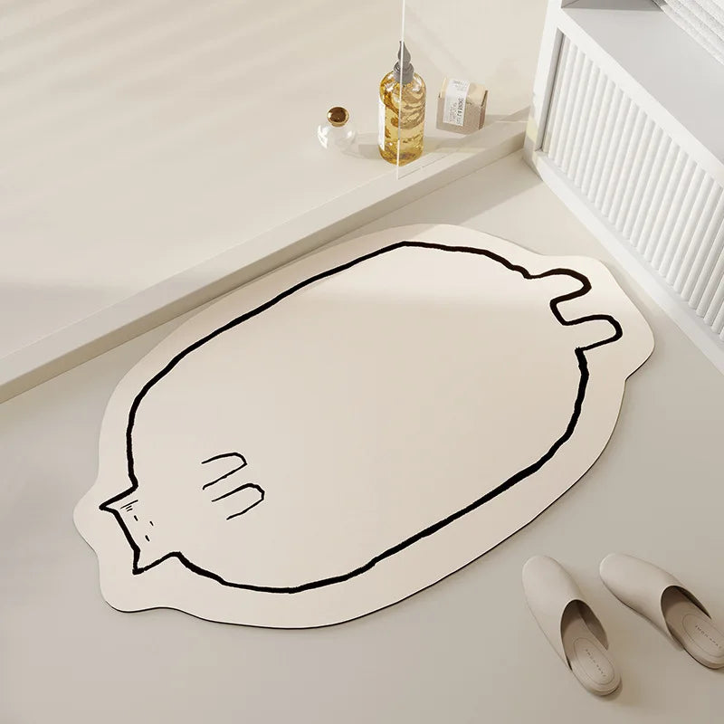 Cat Bathroom Mats