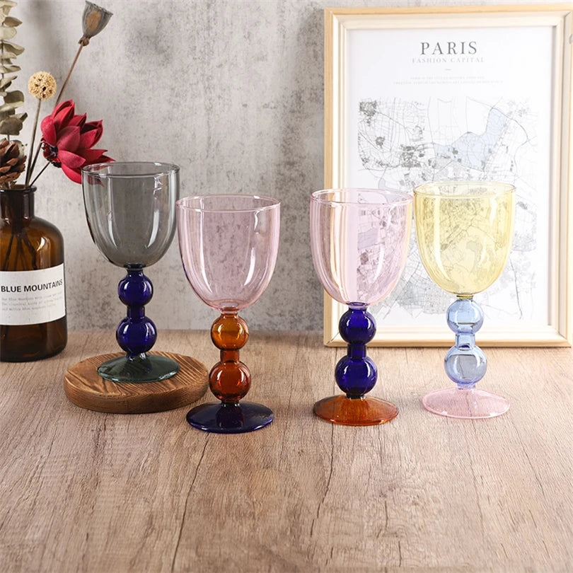 Creative Stained Glass Goblets