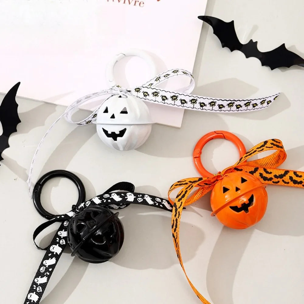 Halloween Pumpkin Bell Pendant