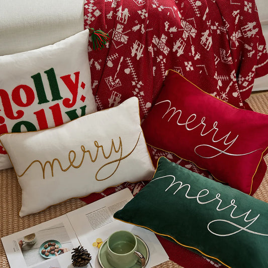 1PCS 30x50CM Christmas Pillow (Cover only)