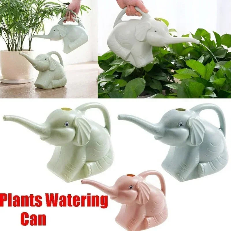 Cute Plastic Elephant  Watering Can