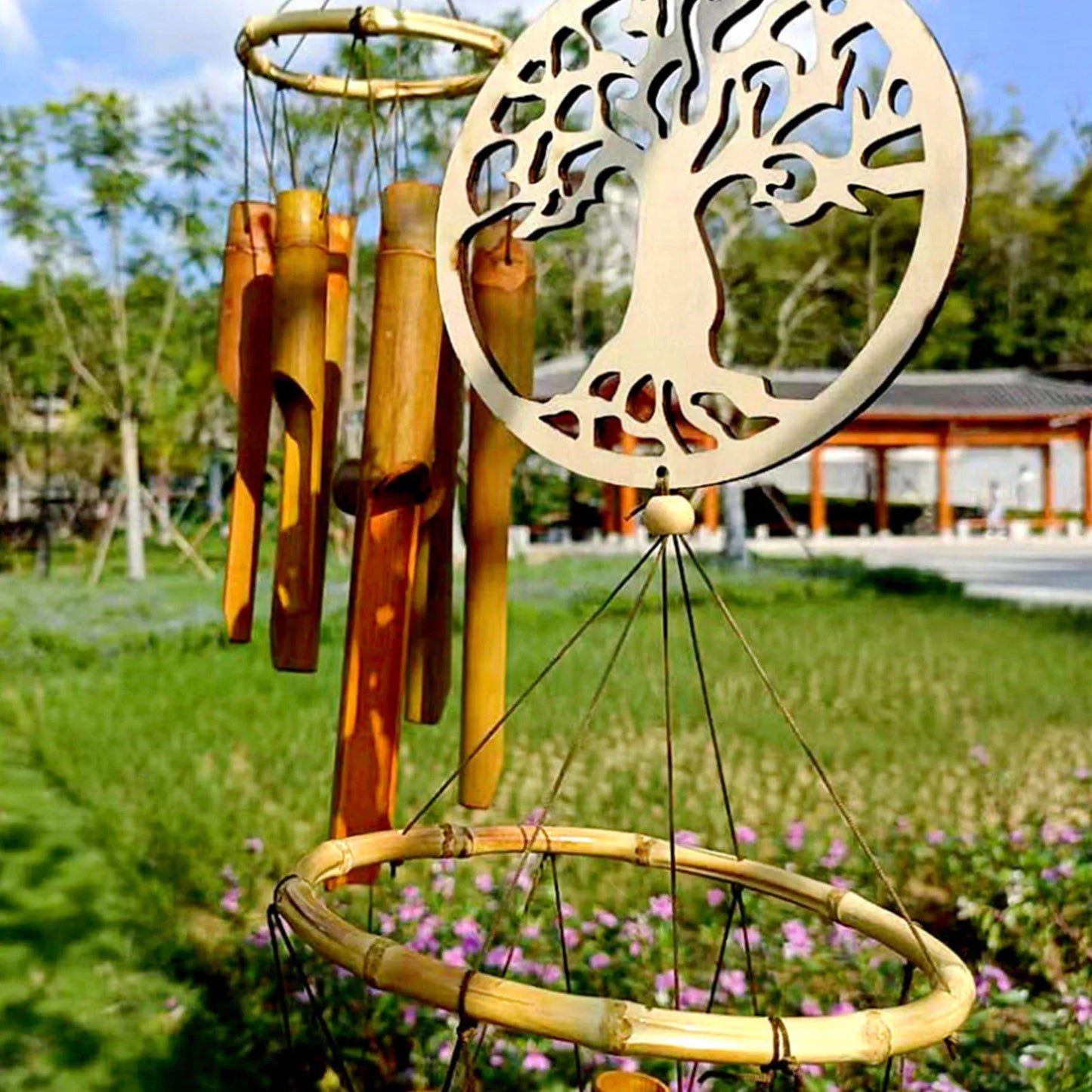 Outdoor Bamboo Wind Chimes
