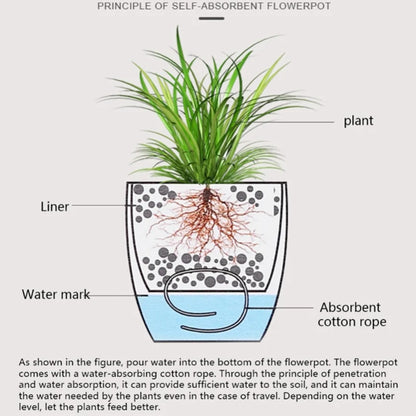 Durable Self-Watering Pots